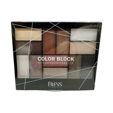 Тіні Bless Beauty Color Block Eye Shadow Palette 12 кольорів № 03