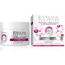 Крем Eveline Cosmetics Ретинол & Морські водорості інтенсивний ліфтинг для всих типів шкіри 50 мл