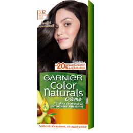 Фарба для волосся Garnier Color Naturals  № 3.12 Перламутровий темний каштан