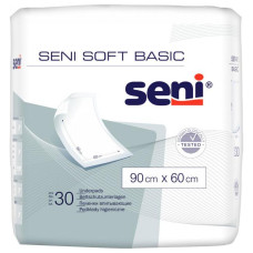 Пелюшки для немовлят Seni Soft Basic 90*60 см 30 шт