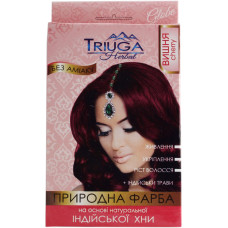 Натуральна фарба для волосся на основі хни Triuga Herbal Вишня 25 г