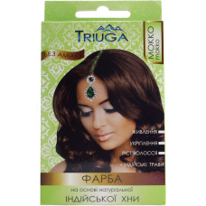 Натуральна фарба для волосся на основі хни Triuga Herbal Мокко 25 г