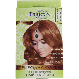 Натуральна фарба для волосся на основі хни Triuga Herbal Пшенична 25 г