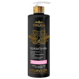 Шампунь для пошкодженого та фарбованого волосся Triuga Ayurveda Professional Home Care Глибоке відновлення та живлення 500 мл