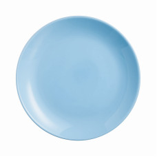 Тарілка обідня кругла Luminarc Zelie Light Blue 25 см