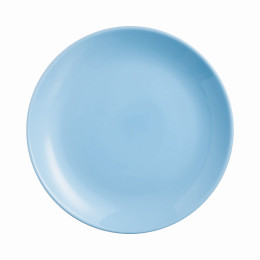Тарілка обідня кругла Luminarc Zelie Light Blue 25 см