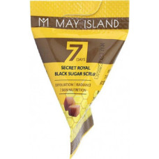 Цукровий скраб May Island 7 Days Secret Royal Black Sugar Scrub 3 мл