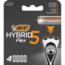 Змінні картриджі для гоління (леза) чоловічі BIC Flex 5 Hybrid 4 шт