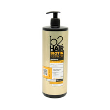 Шампунь b2Hair Biotin Repair для тьмяного та пошкодженого волосся 1000 мл