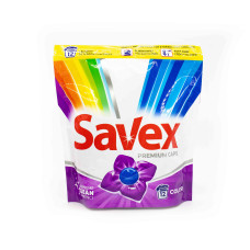 Капсули для прання Savex Super Caps 2in1 Color 12 шт