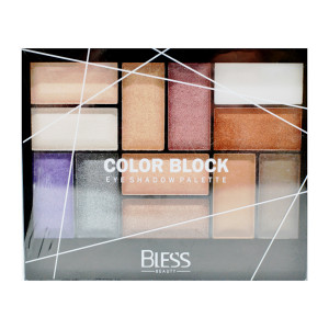 Тіні Bless Beauty Color Block Eye Shadow Palette 12 кольорів № 05