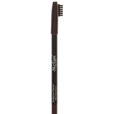 Олівець для брів зі щіточкою Stefani Carlotte №102 Dark Brown