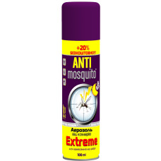Anti mosquito аерозоль від комарів EXTREME 120мл