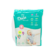 Підгузки Dada Eхtra Soft розмір 6 (16+кг) 38 шт