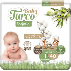 BABY TURCO підгузники newborn 1 (2-5кг) 40шт