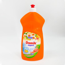Бальзам для миття посуду Domik Expert Лимон та Ромашка 1000 мл