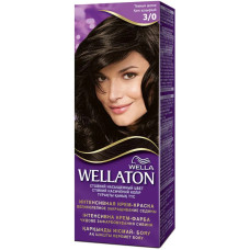 Крем-фарба для волосся WELLATON 3/0 Темний шатен
