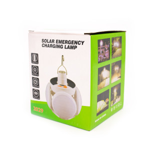 Лампа Кемпінг LED, розкладний корпус, сонячна панель,вб акамулятор-Фото-1