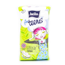 Гігієнічні прокладки Bella Teens RELAX green tea 4+краплі дуо 20шт
