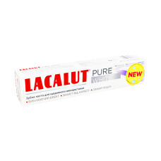 Зубна паста LACALUT Pure White 75 мл