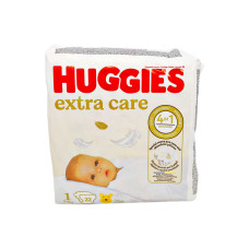 Підгузки Huggies Extra Care Newborn 1 2-5кг 22шт
