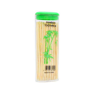 Зубочистки бамбукові кишенькові 70шт