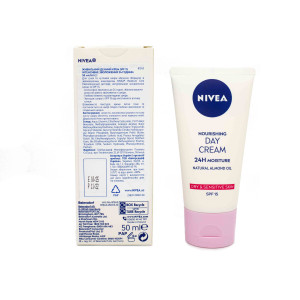 Крем живильний NIVEA SPF 15 ІНТЕНСИВНЕ ЗВОЛОЖЕННЯ 50мл-Фото-2