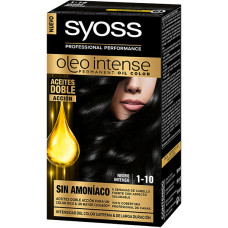 Фарба для волосся SYOSS Oleo Intense 1-10 Глибокий чорний 115 мл