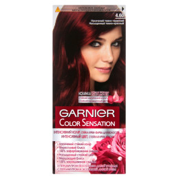 Фарба для волосся Garnier Color Sensation 4.60 Інтенсивний темно-червоний 110 мл