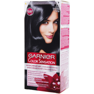 Фарба для волосся Garnier Color Sensation 1.0 Ультрачорний 110 мл